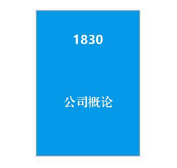 1830+公司概论